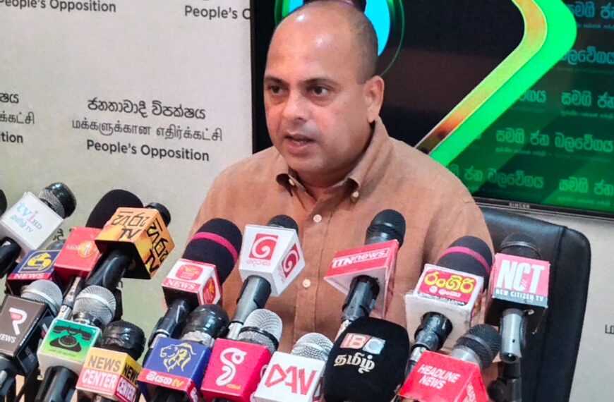 ජනාධිපතිට ධූර කාලය වසරකින් දික් කරගන්න බෑ – එස්.එම් මරික්කාර්