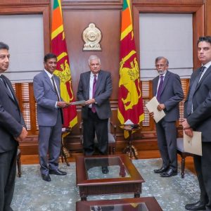 ශ්‍රී ලංකා ක්‍රිකට් ආයතනය සඳහා සකස් කළ නව ව්‍යවස්ථා කෙටුම්පත  ජනාධිපතිට